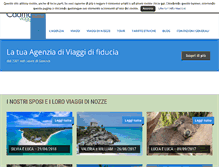 Tablet Screenshot of cadmoviaggi.it